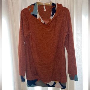 WORN TWICE!! Celeste Hooded Sweater